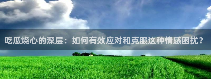 51cg1.ct吃瓜:吃瓜烧心的深层:如何有效应对和克服这种情感困扰?